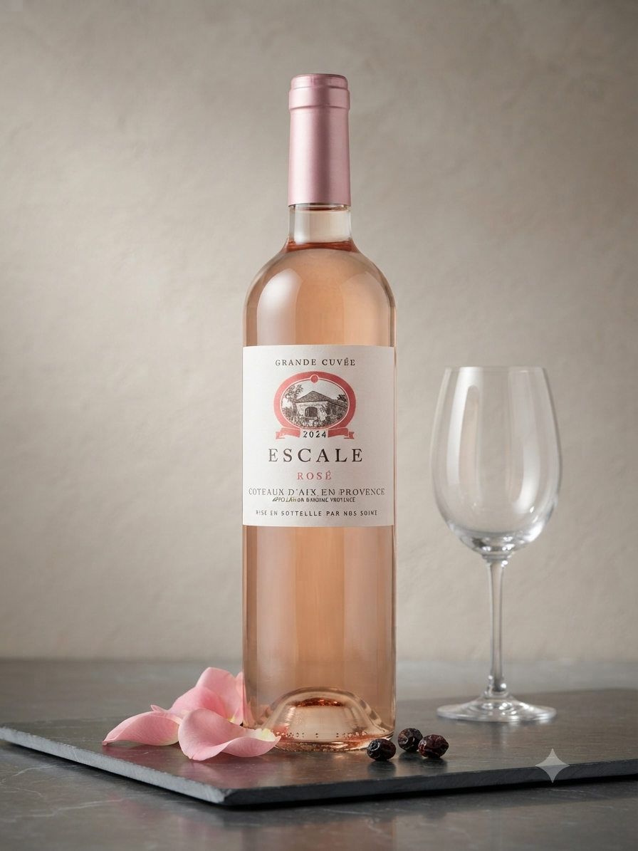 Escale Grand Cuvée Rosé Coteaux d'Aix 2024